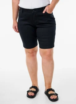 Slim Fit Emily Shorts mit normaler Taille