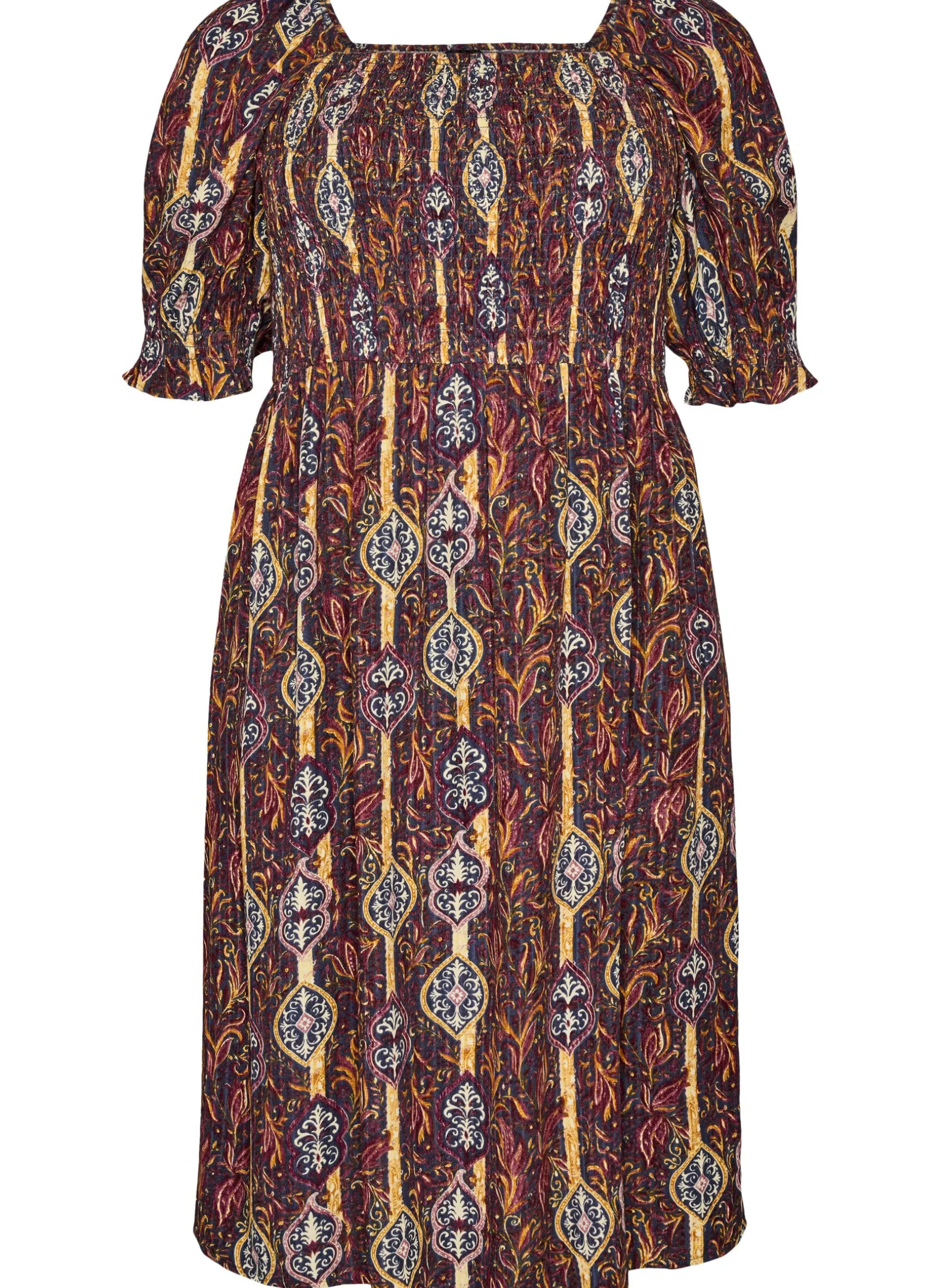 Sommerkleid aus Viskose mit Paisleymuster