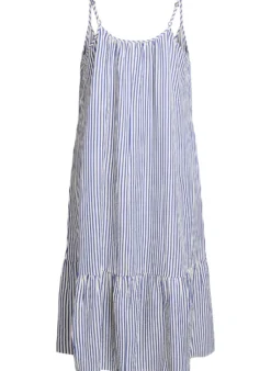 Sommerkleid mit Streifen und A-Linie