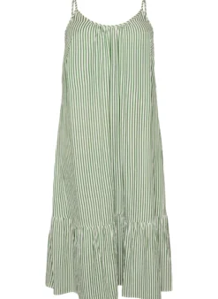 Sommerkleid mit Streifen und A-Linie