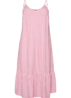 Sommerkleid mit Streifen und A-Linie