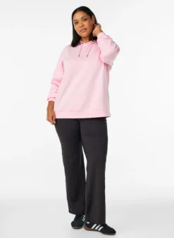 Sportlicher Scuba-Hoodie mit Ziernähten