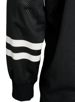 Sportliches Top aus Mesh mit Textprint