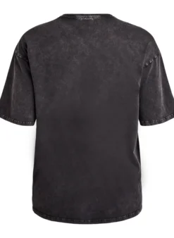 Sportliches T-Shirt aus Baumwolle mit Washed-Effekt