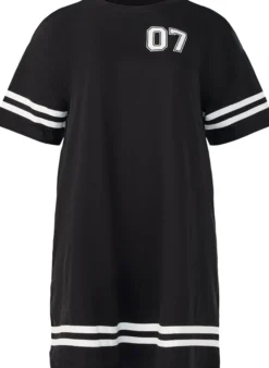 Sportliches T-Shirtkleid aus Baumwolle