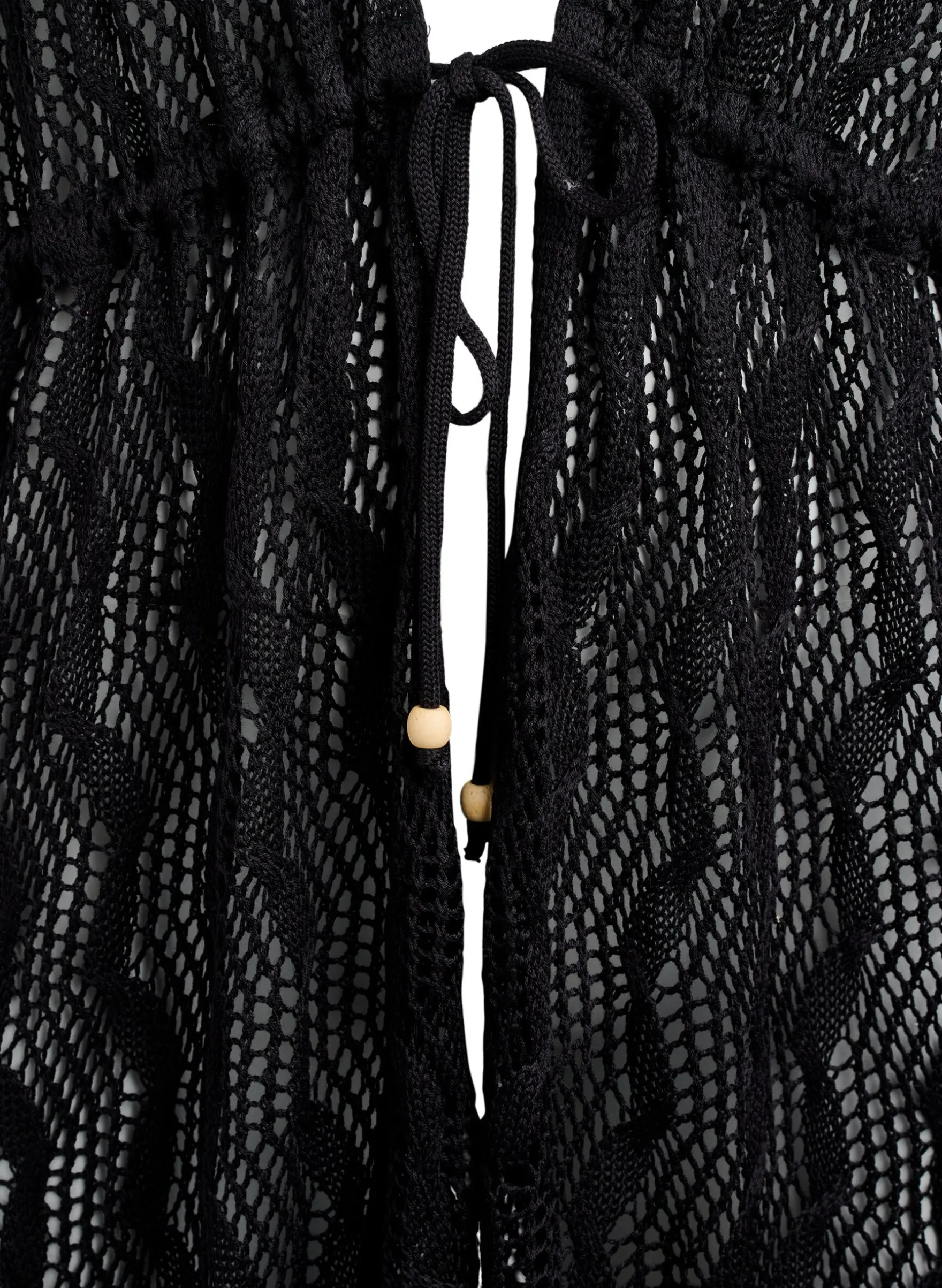 Strandkimono mit Bindegürtel