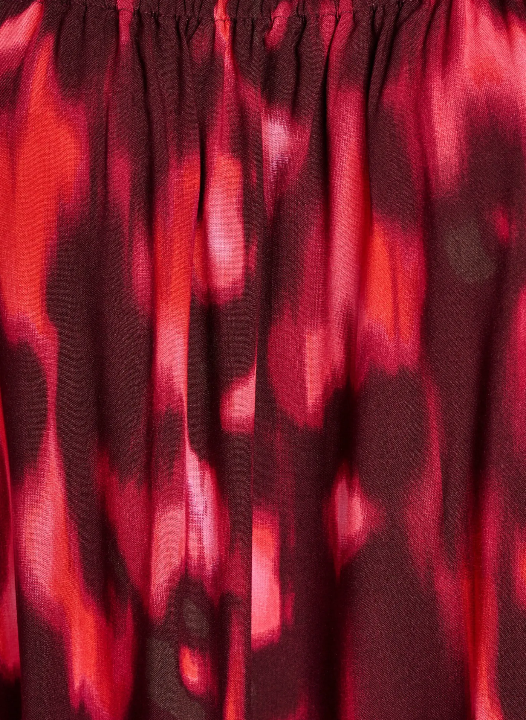 Strandkleid aus Viskose mit Print
