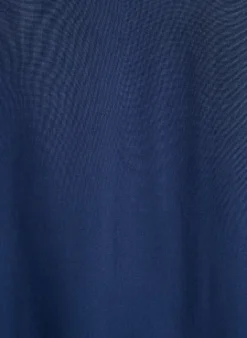 Strandkleid aus Viskose mit Schulterdetail
