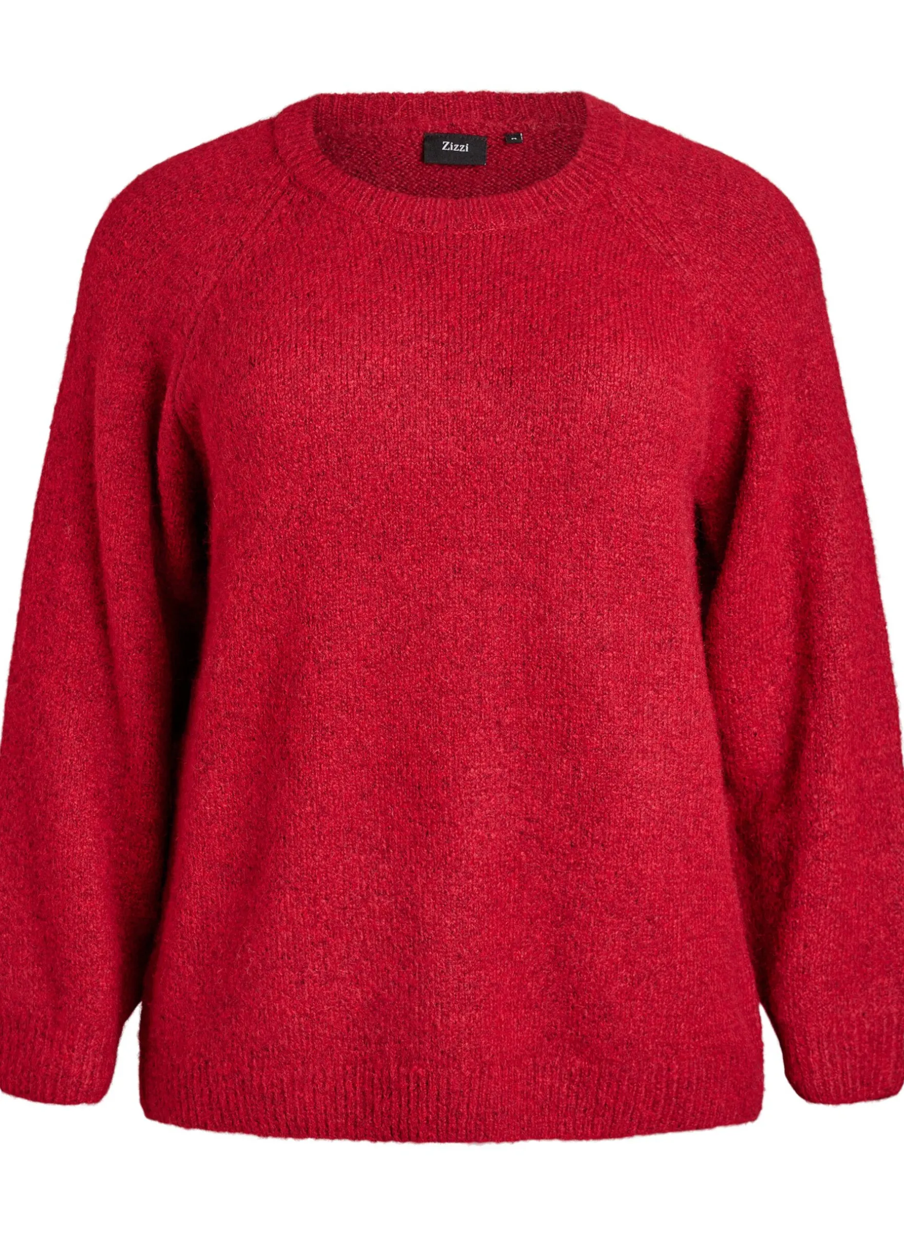 Strickbluse mit Raglanärmeln