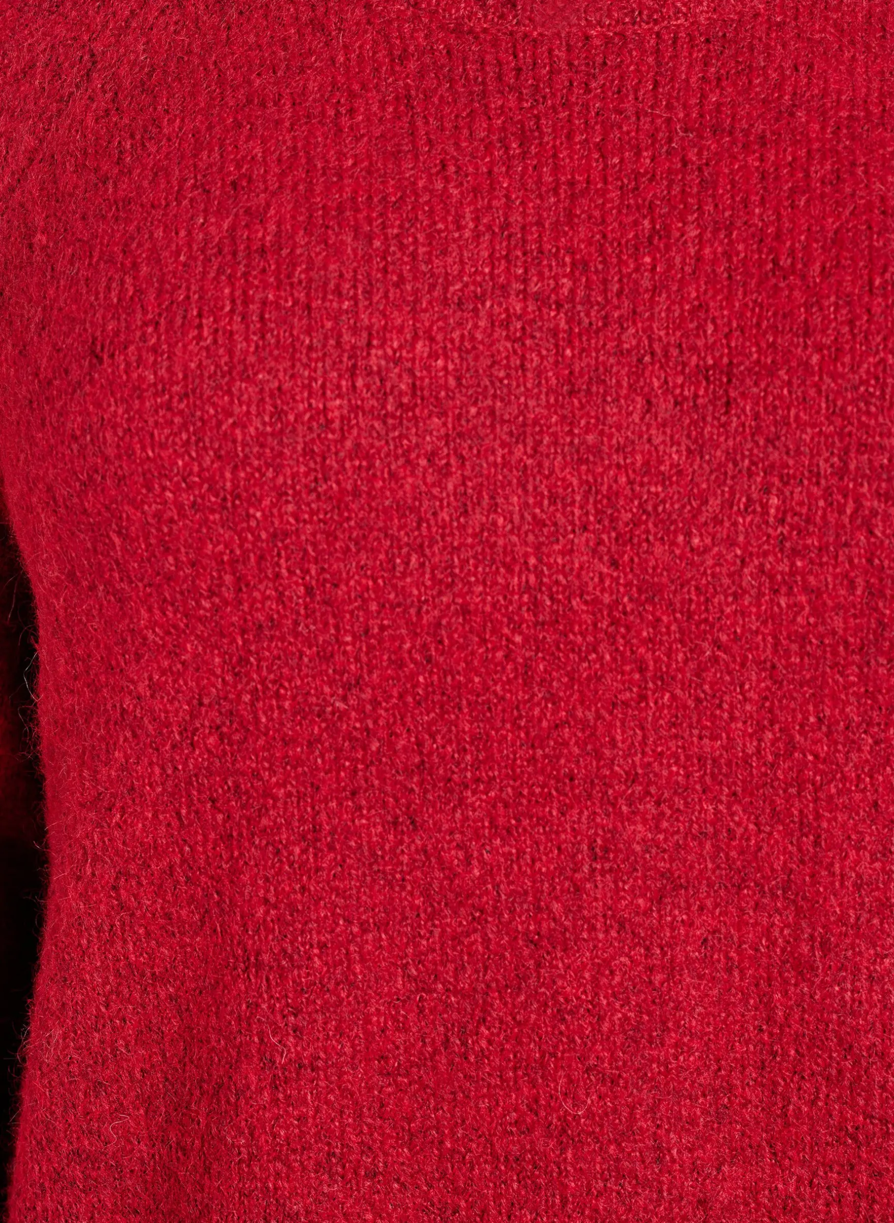 Strickbluse mit Raglanärmeln