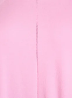 Strickbluse mit Rundhalsausschnitt und Strickmuster