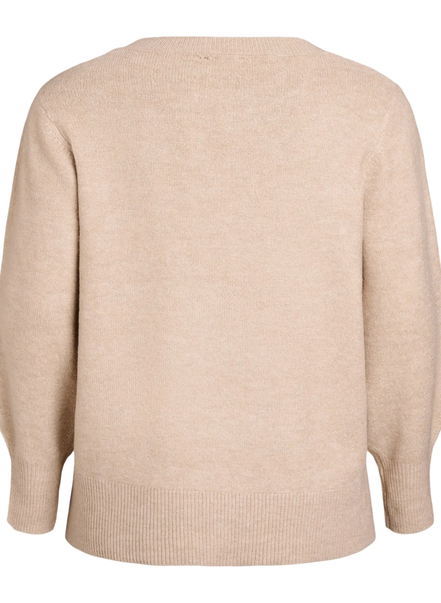 Strickbluse mit Strasssteinen