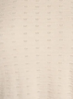 Strickbluse mit Strukturmuster und kurzen Ärmeln