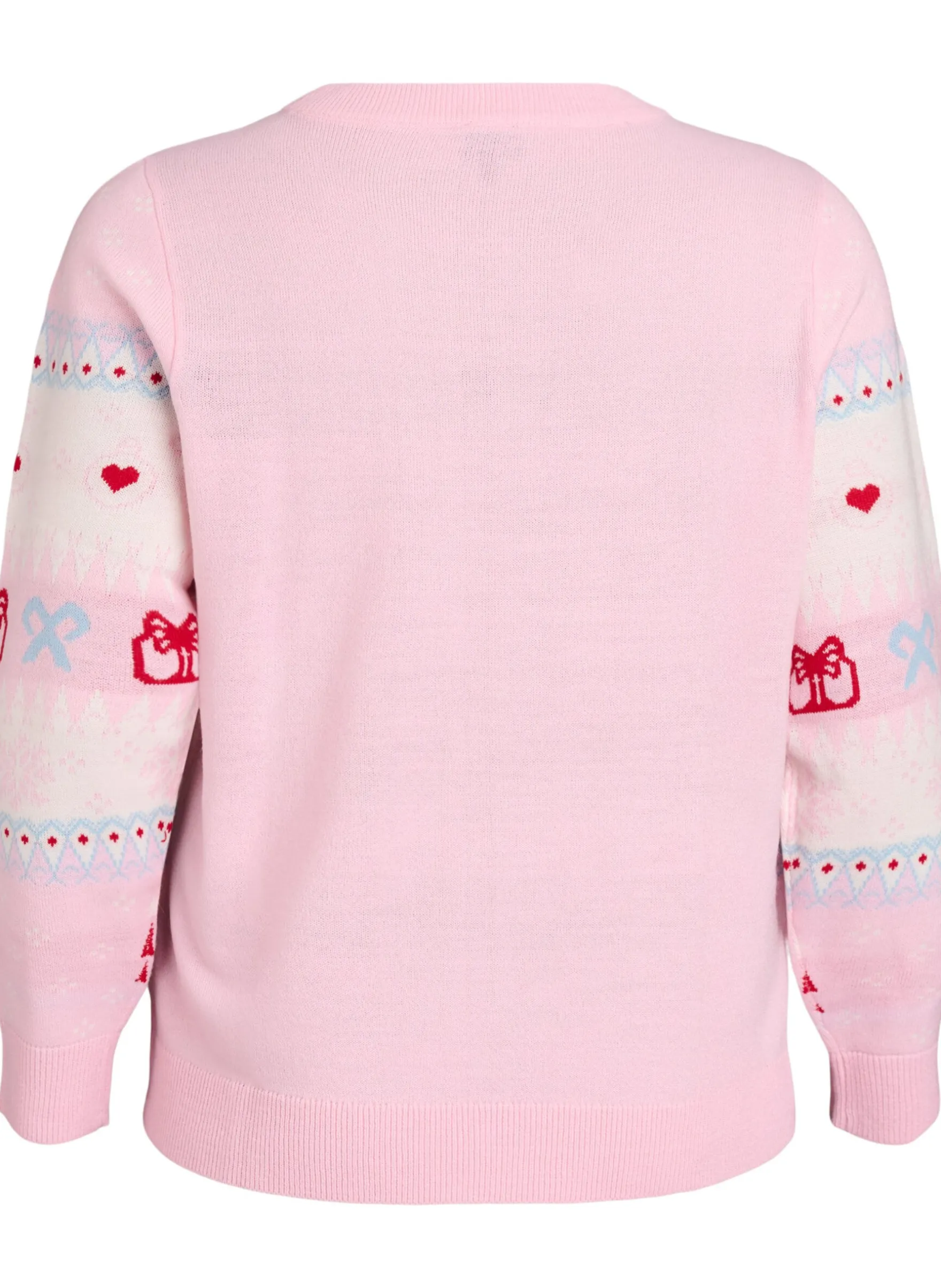Strickbluse mit Weihnachtsmotiv