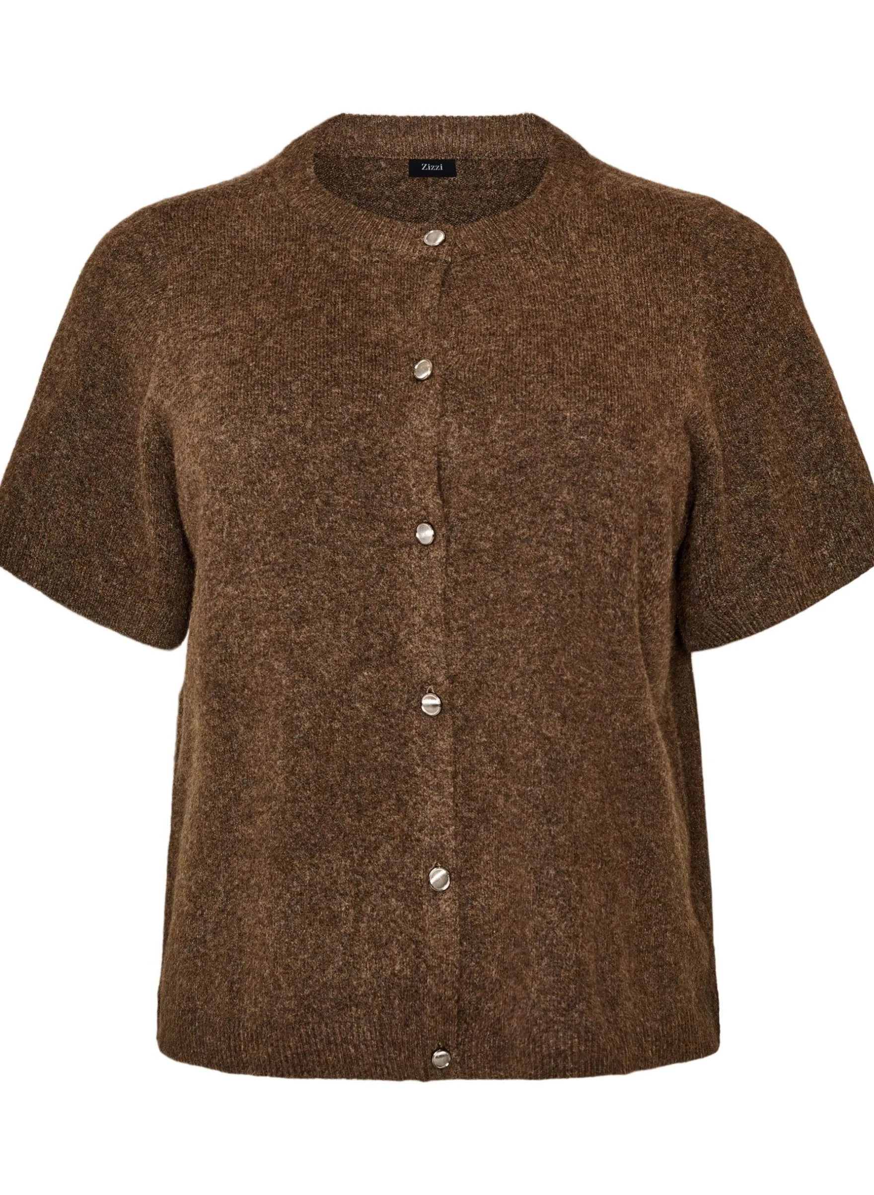 Strickjacke mit kurzen Ärmeln