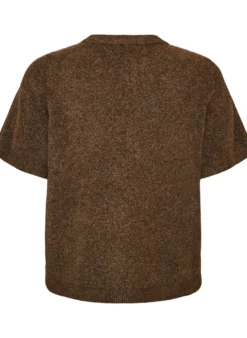 Strickjacke mit kurzen Ärmeln
