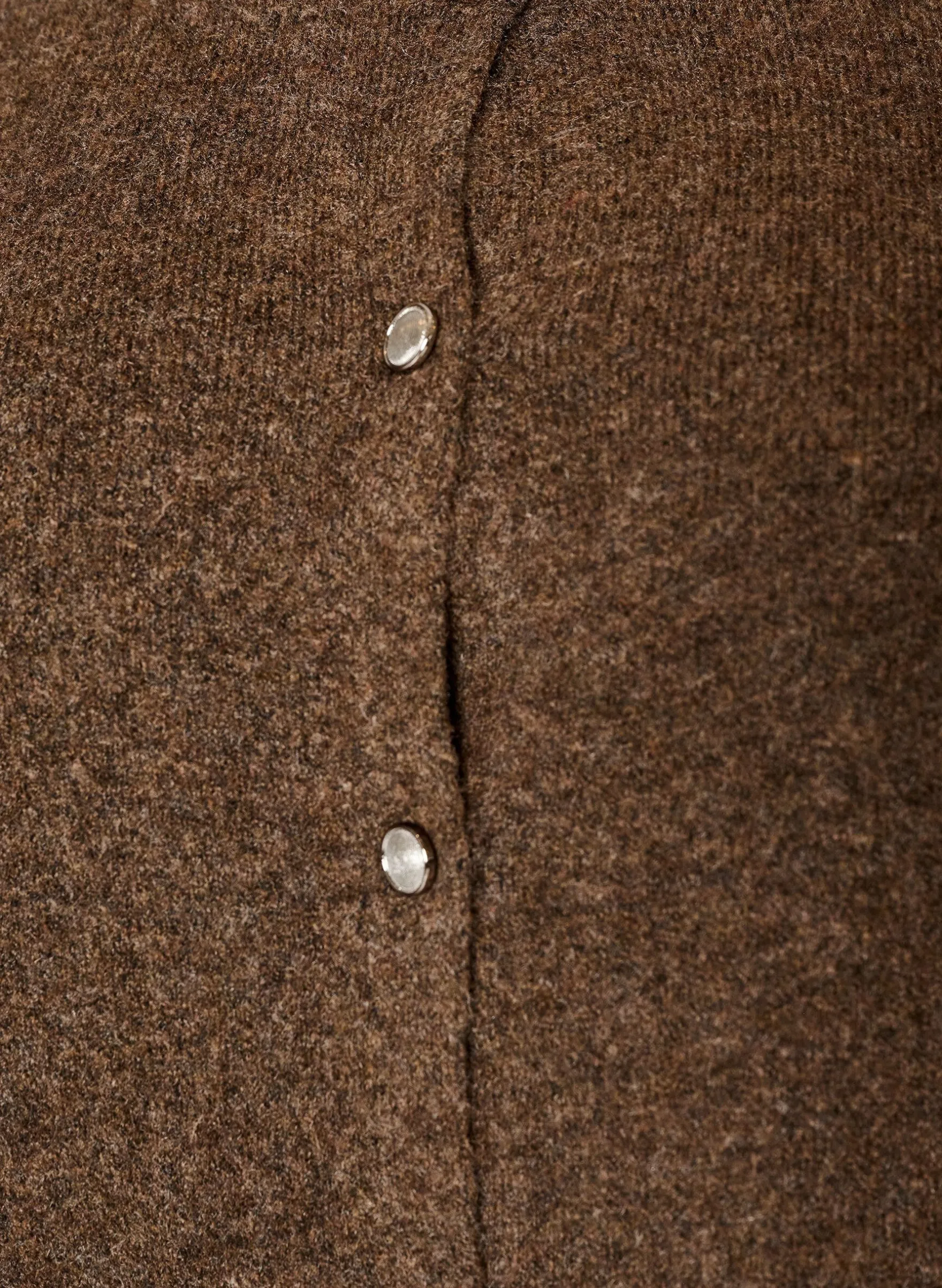 Strickjacke mit kurzen Ärmeln