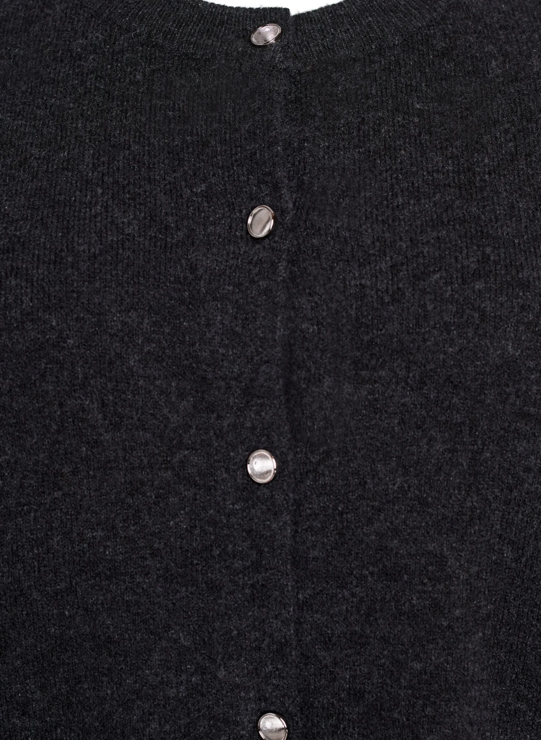 Strickjacke mit kurzen Ärmeln