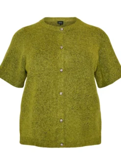 Strickjacke mit kurzen Ärmeln