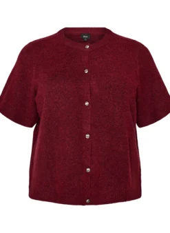 Strickjacke mit kurzen Ärmeln