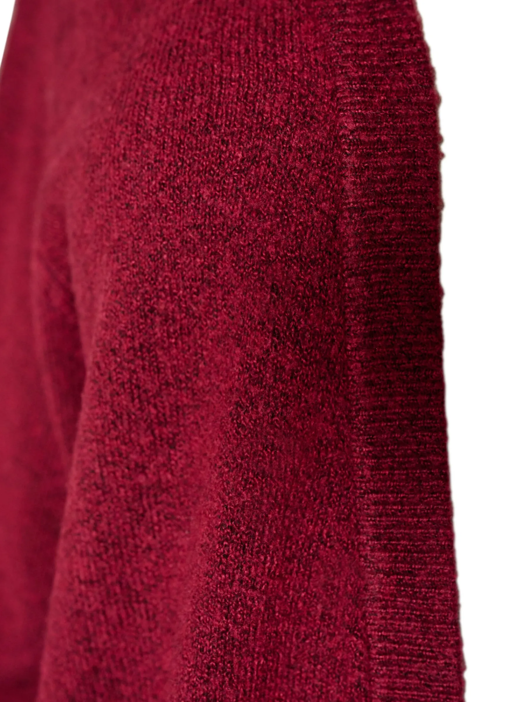 Strickjacke mit Rippenstrick und Taschen
