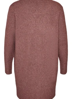 Strickjacke mit Rippenstrick und Taschen