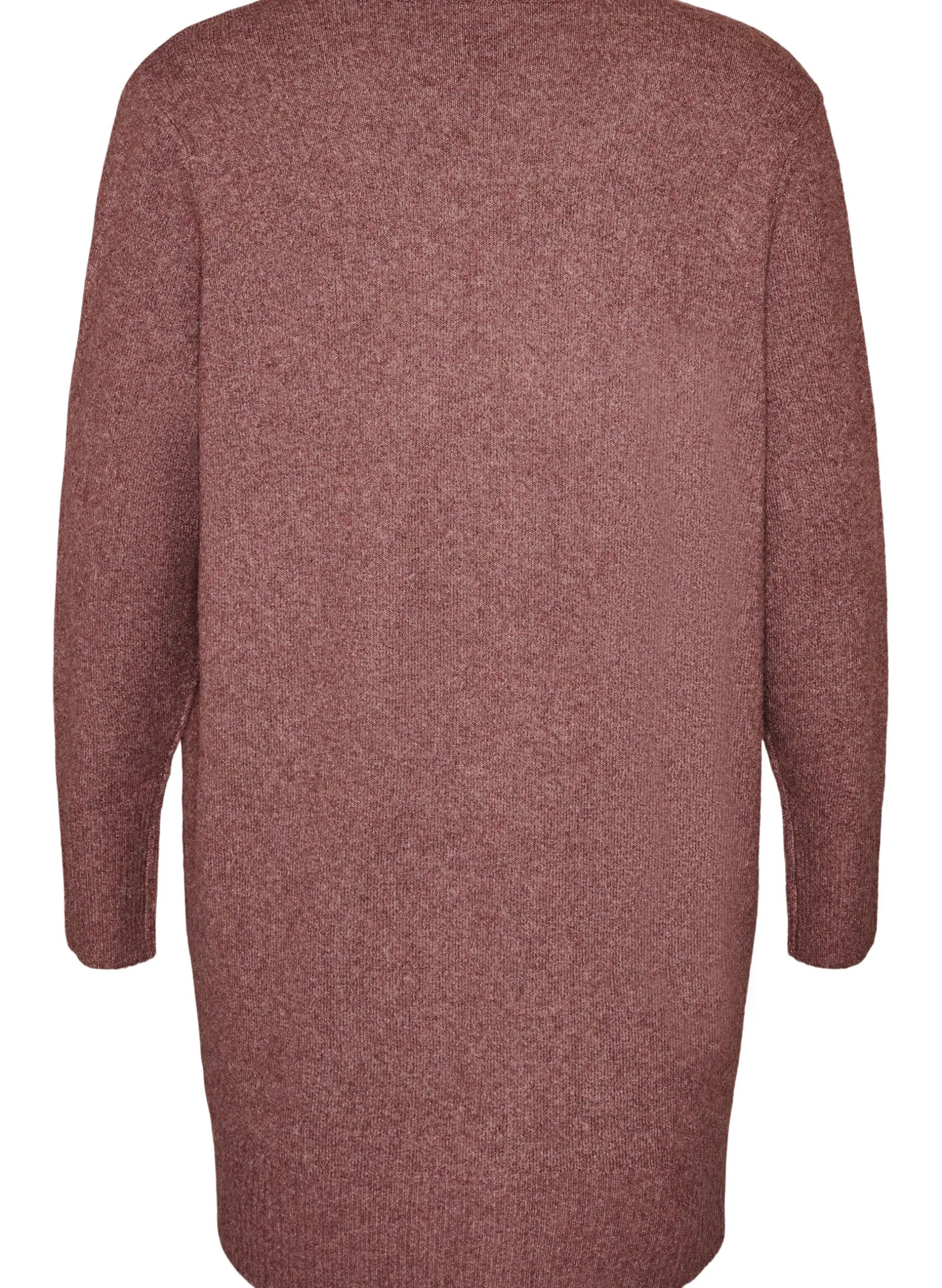 Strickjacke mit Rippenstrick und Taschen