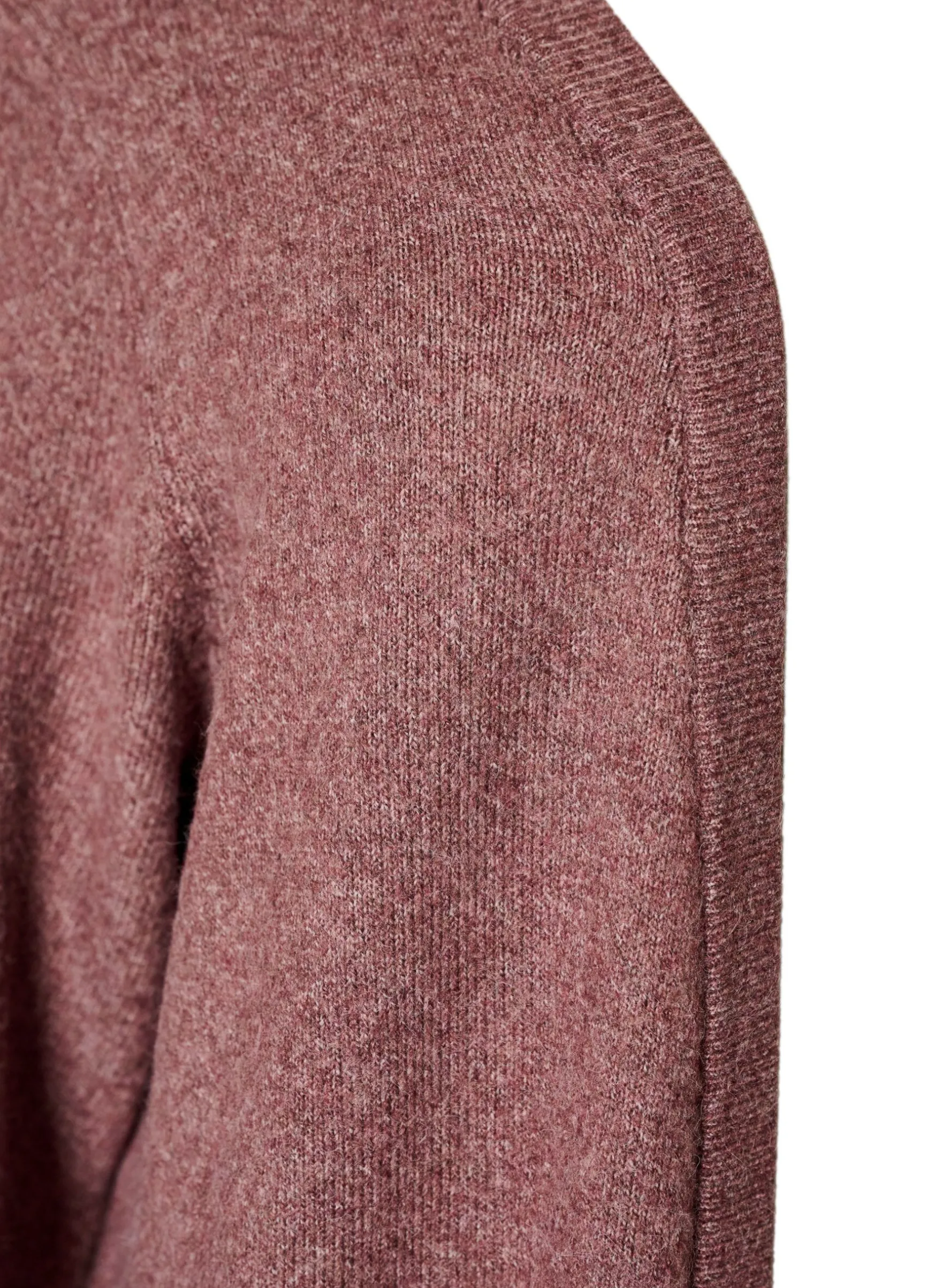Strickjacke mit Rippenstrick und Taschen