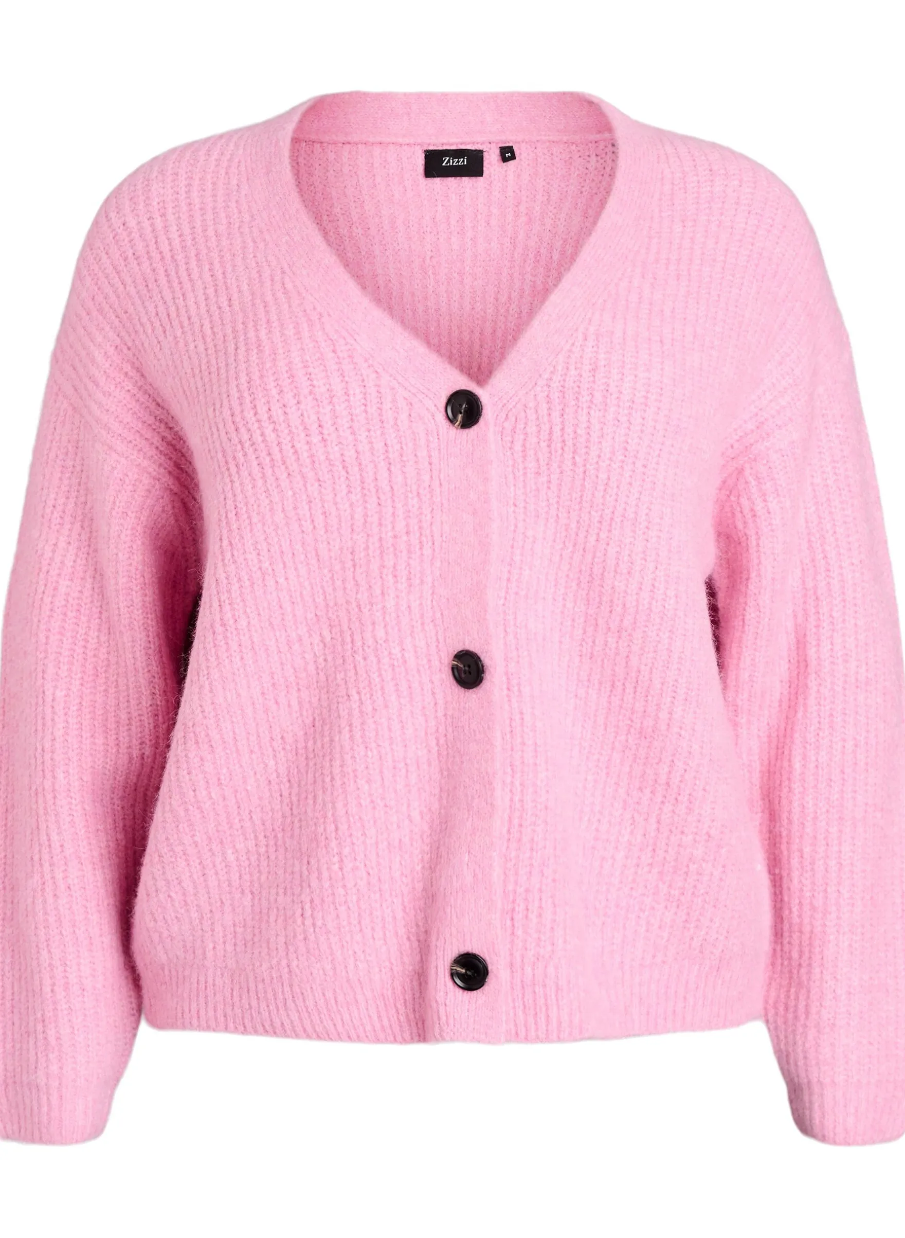 Strickjacke mit V-Ausschnitt