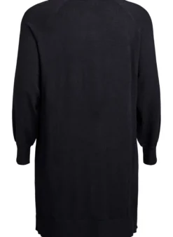 Strickkleid mit Raglanärmeln und Mittelnaht