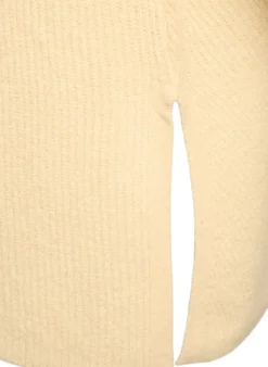 Strickpullover mit diagonalem Muster und Raglanärmeln