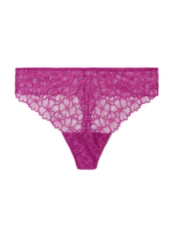 String aus floraler Spitze mit normaler Taillenhöhe