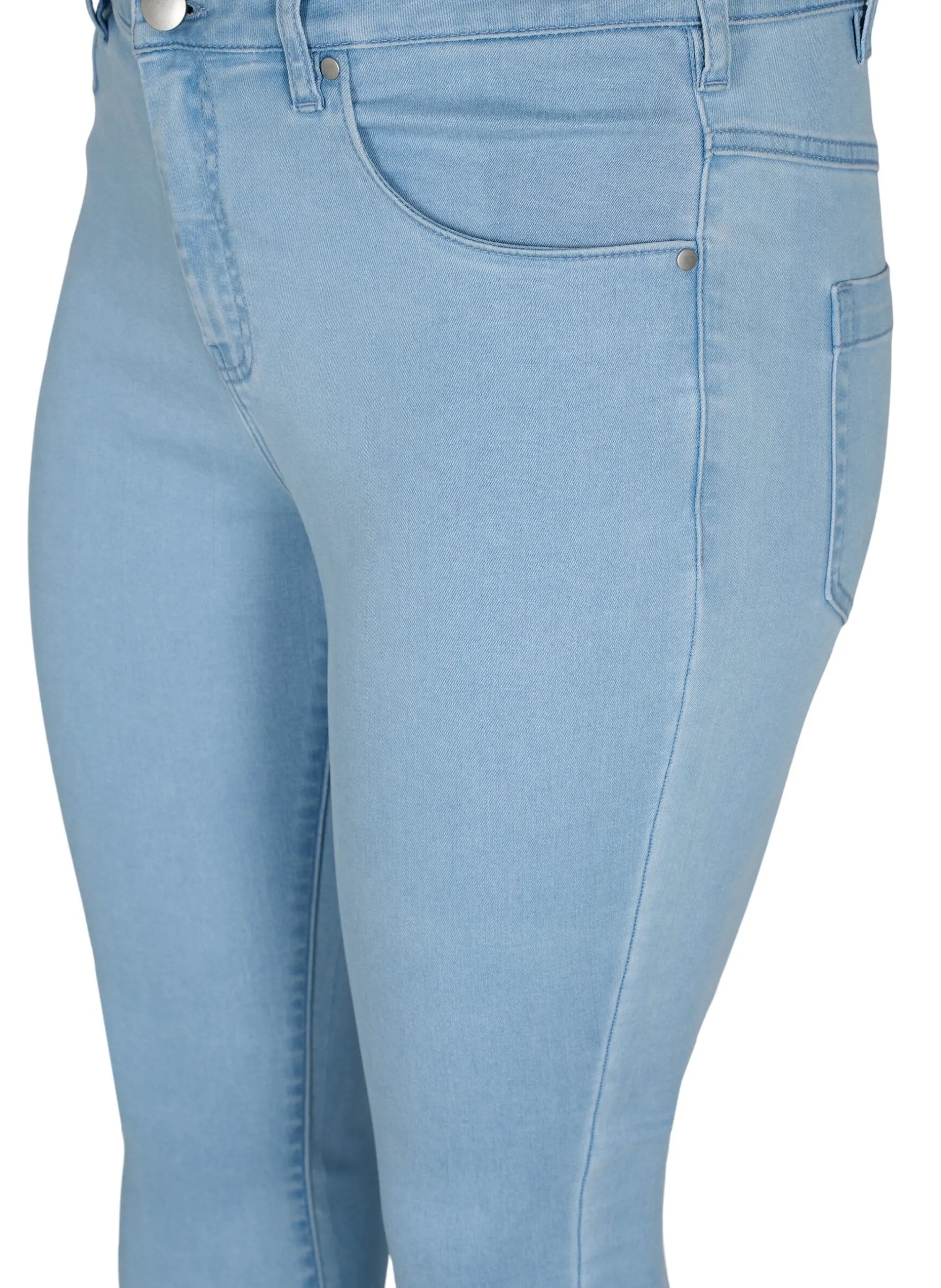 Super Slim Amy Jeans mit hoher Taille