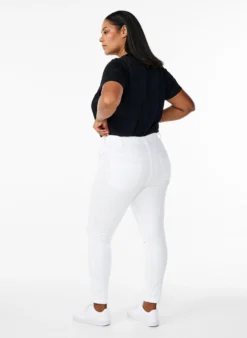 Super Slim Amy Jeans mit hoher Taille