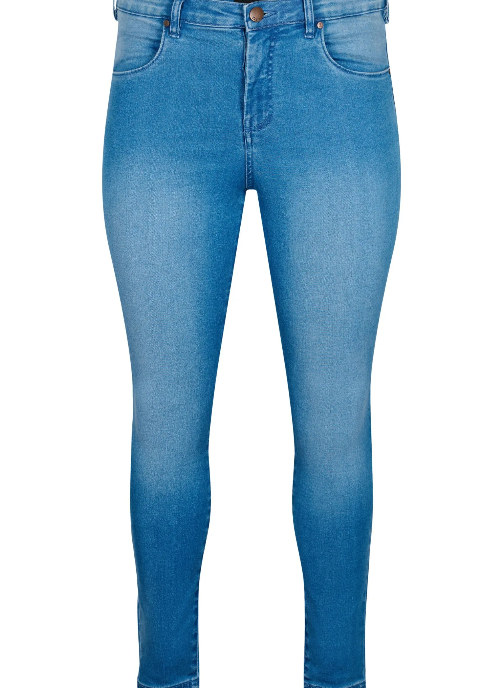Super Slim Amy Jeans mit hoher Taille