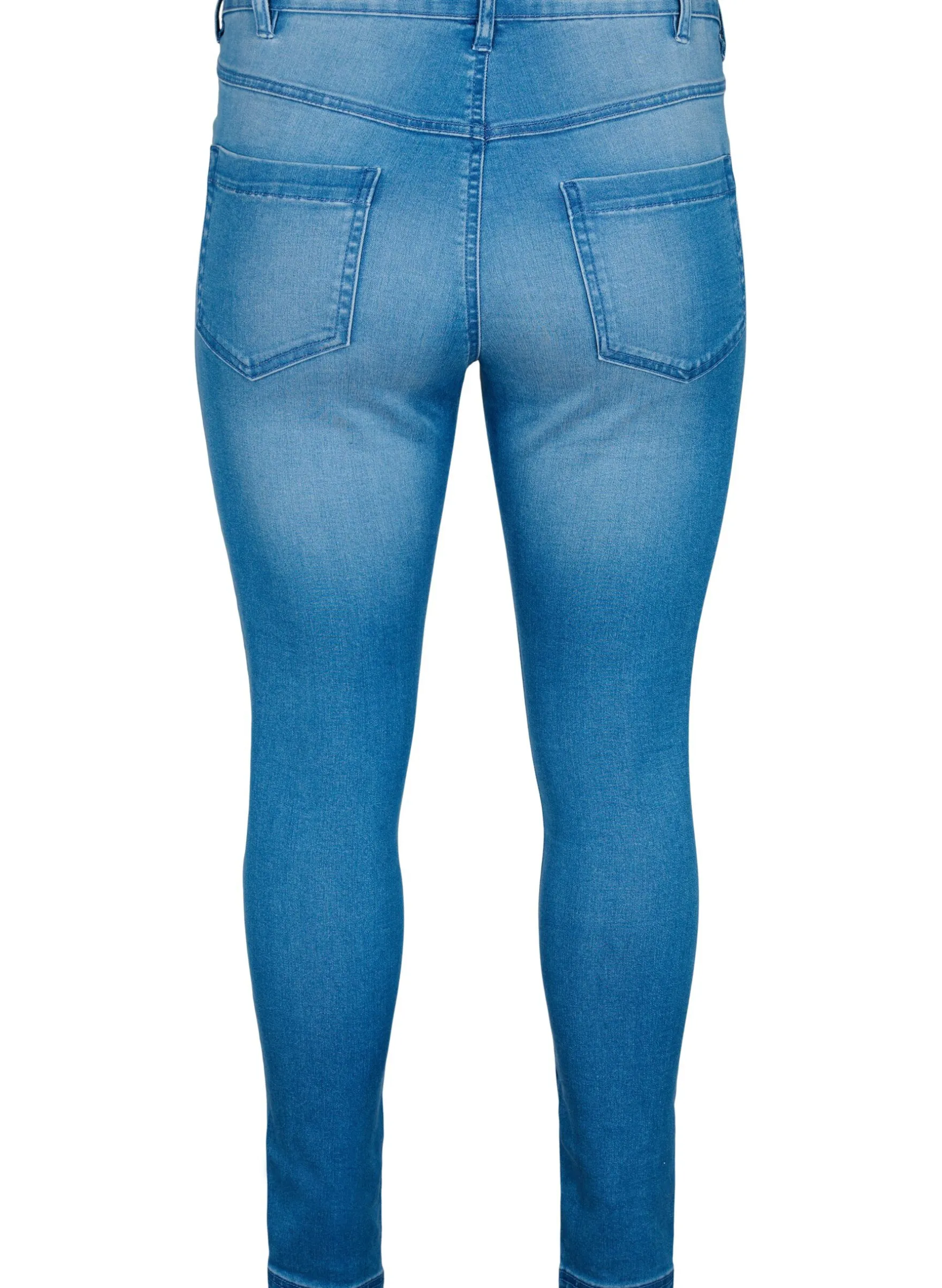 Super Slim Amy Jeans mit hoher Taille