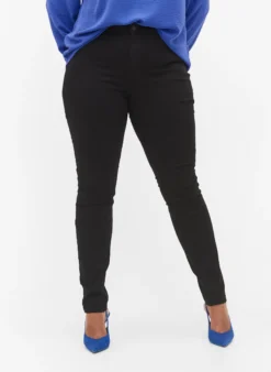 Super Slim Amy Jeans mit hoher Taille