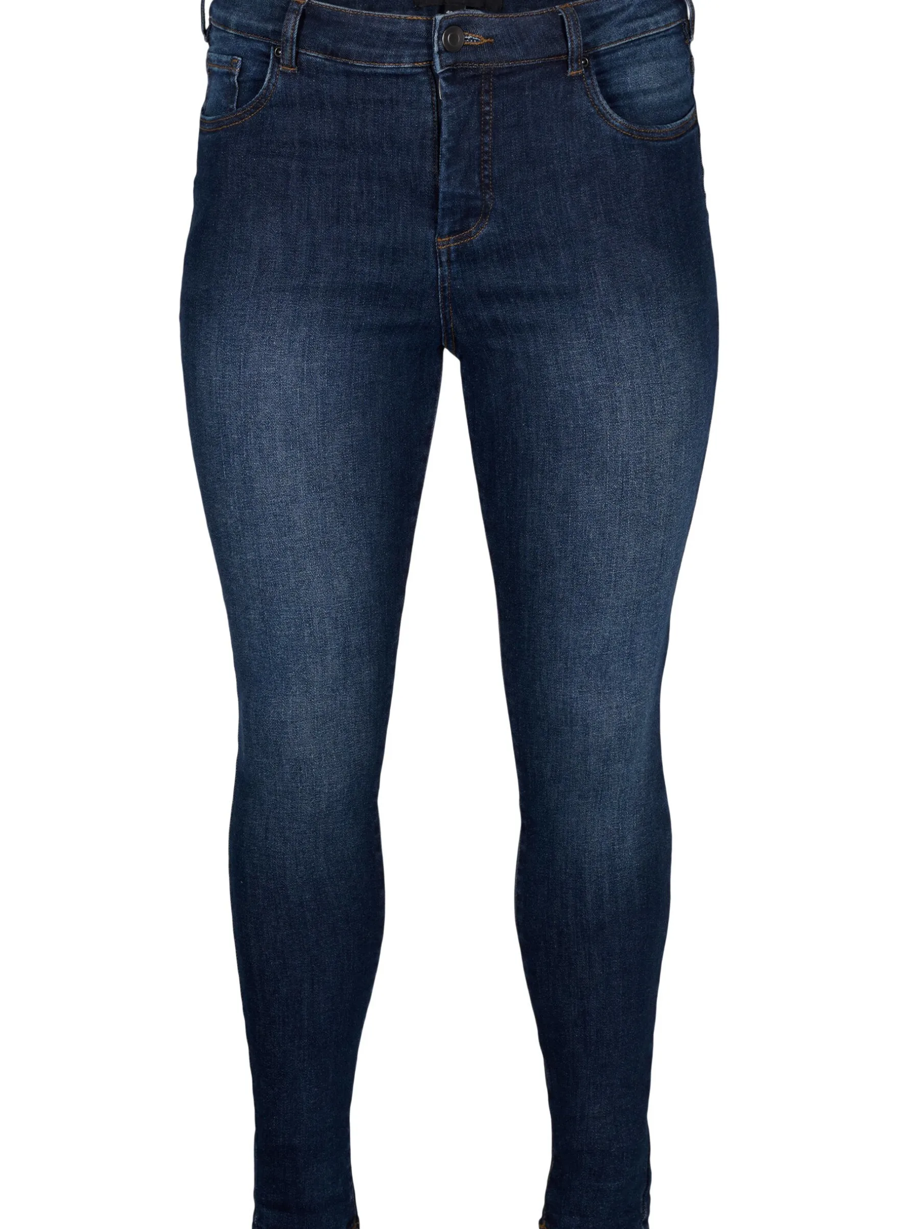 Super Slim-Fit-Jeans mit hoher Taille