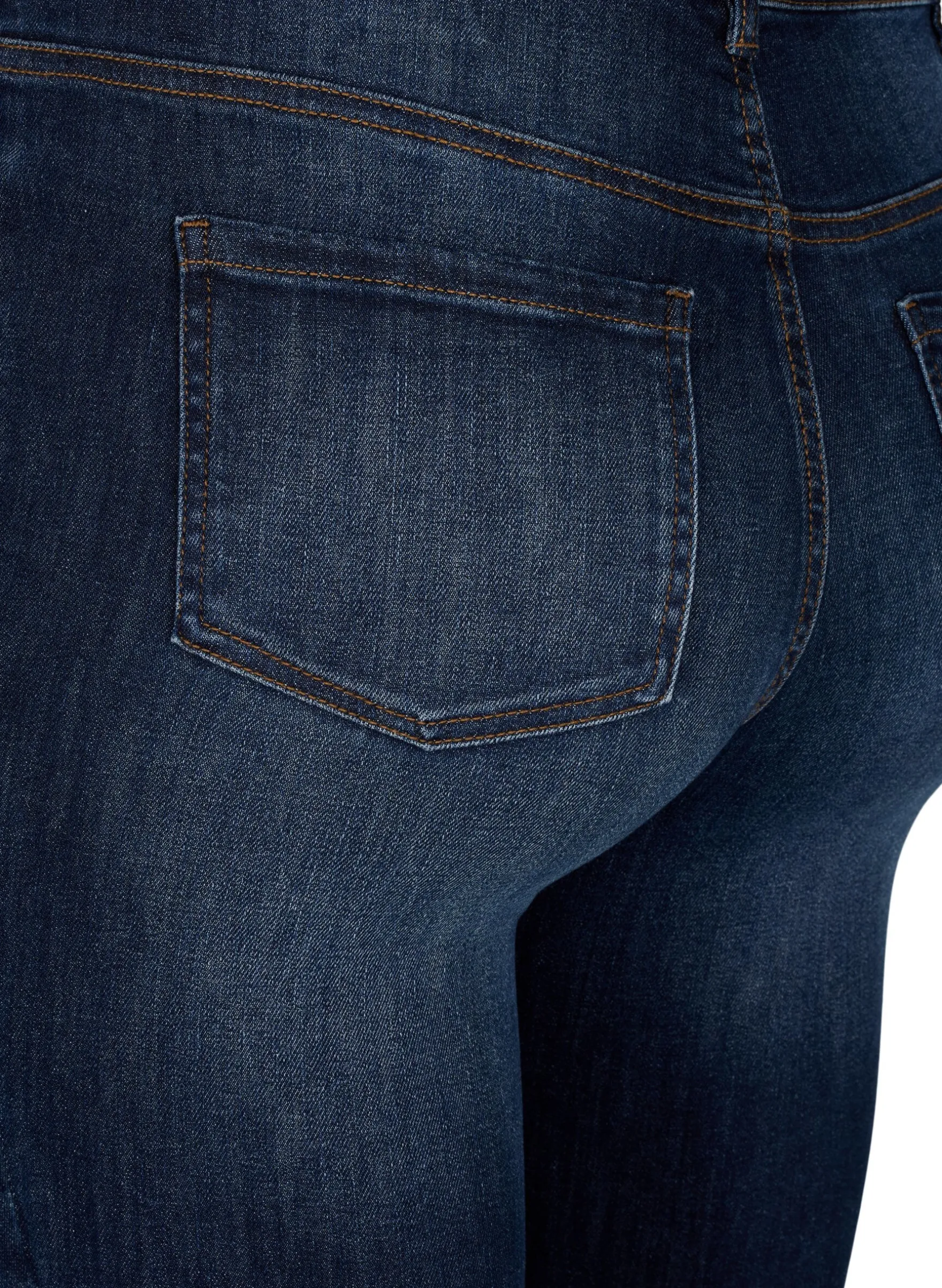 Super Slim-Fit-Jeans mit hoher Taille