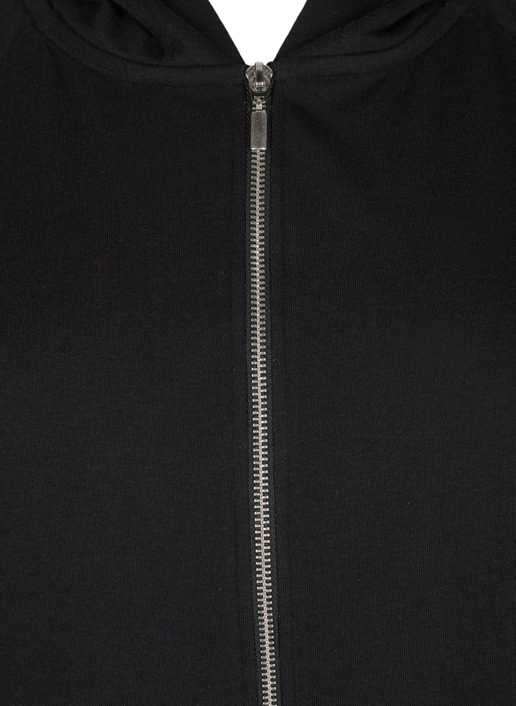 Sweat-Cardigan mit Kapuze und Taschen