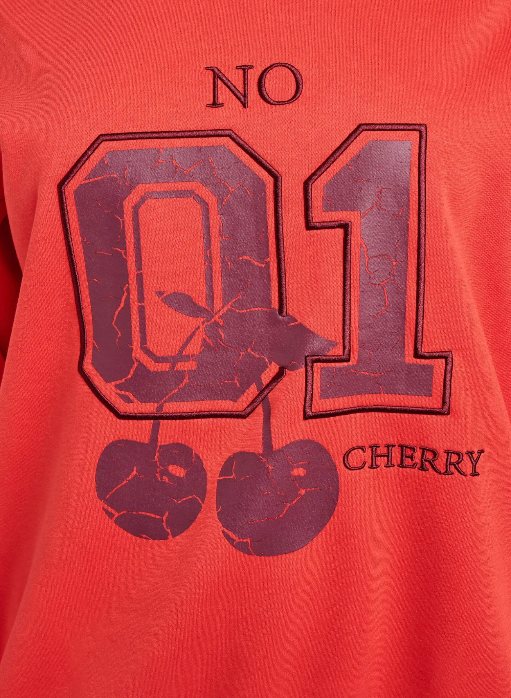Sweatshirt mit Motiv auf der Vorderseite