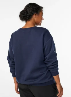 Sweatshirt mit Statement-Detail