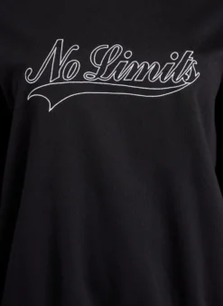 Sweatshirt mit Statement-Detail