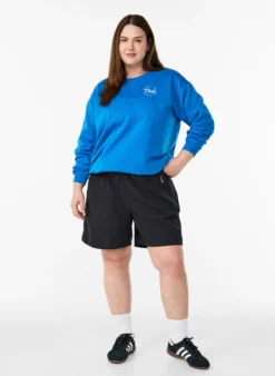 Sweatshirt mit Textprint