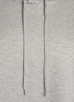 Sweatweste mit Kapuze und Schulterpolstern