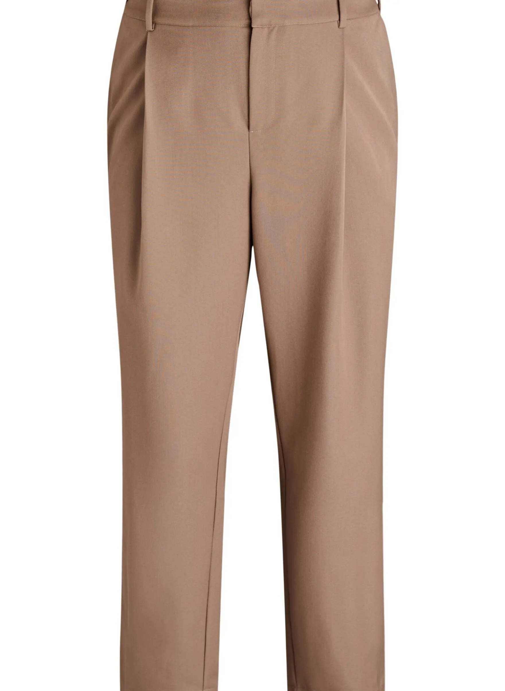 Taillierte Hose mit hoher Taille und geraden Beinen