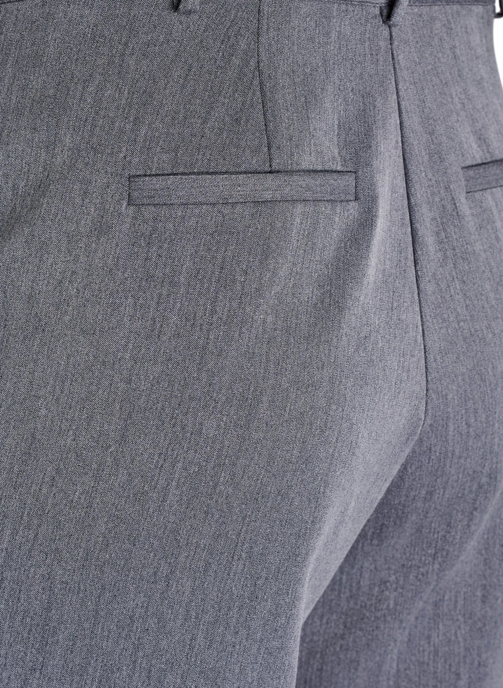 Taillierte Hose mit hoher Taille und geraden Beinen