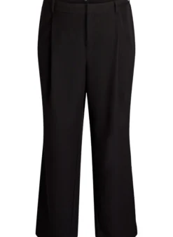 Taillierte Hose mit hoher Taille und geraden Beinen