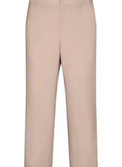 Taillierte Hose mit hoher Taille und gerader Passform