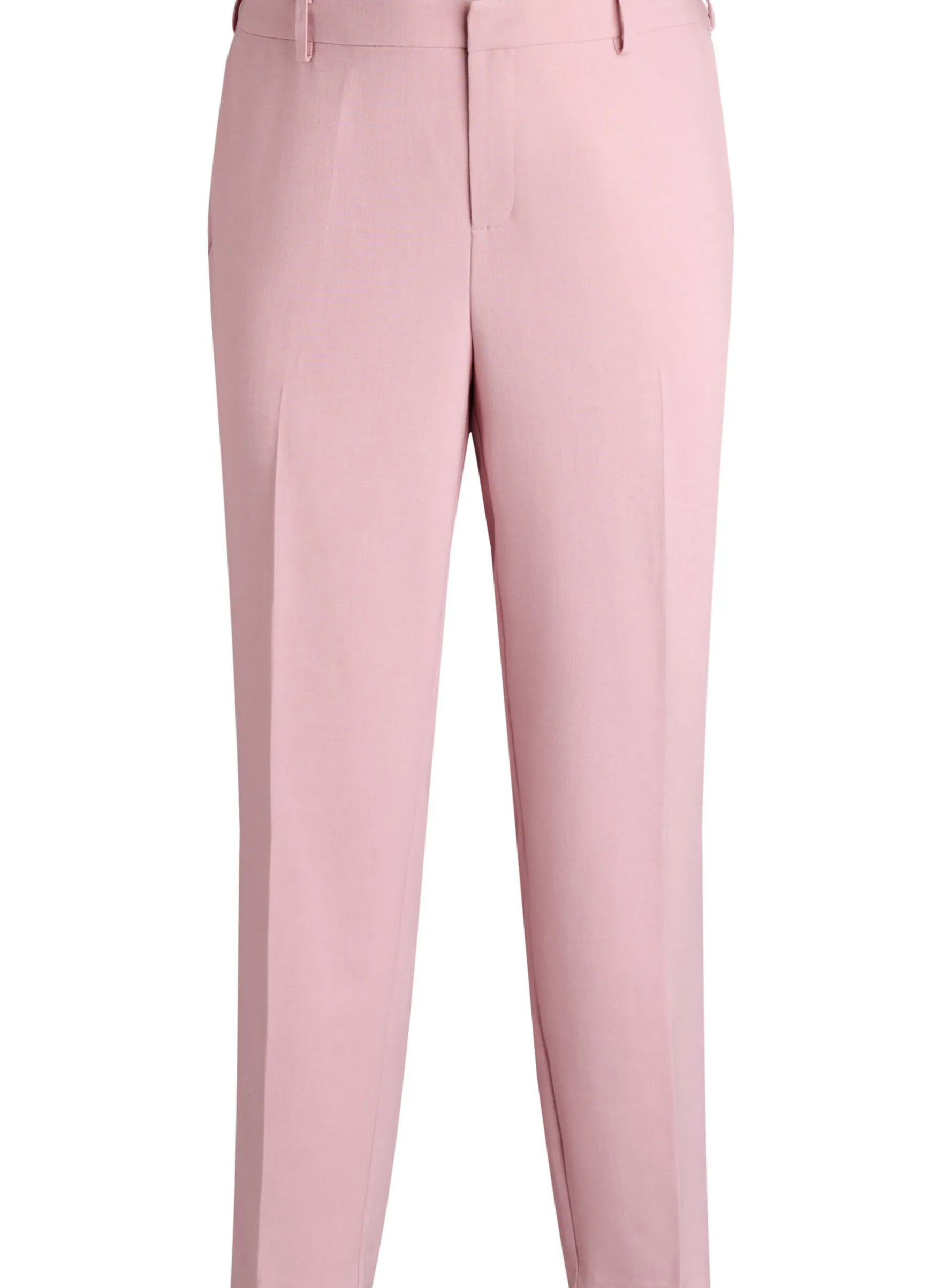 Taillierte Hose mit hoher Taille und gerader Passform